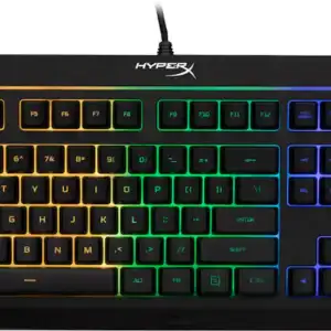 HyperX - Alloy Core Full-size Wired Gaming Membrane Keyboard with RGB Lighting - Black