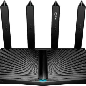 TP-Link - Archer AXE7800 Tri-Band Wi-Fi 6E Router - Black