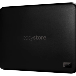 WD - Easystore 1TB External USB 3.2 Gen 1 Portable Hard Drive - Black