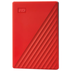 WD - My Passport 2TB External USB 3.0 Portable Hard Drive - Red