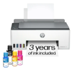Refurbished: HP Smart Tank 5101 Wireless AI-Enabled All-in-One Supertank Printer - White (3 Years of Ink Included)